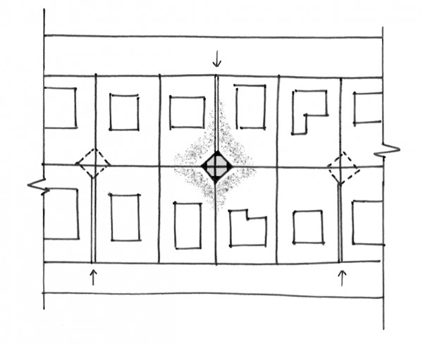 Vault House Concept Sketch